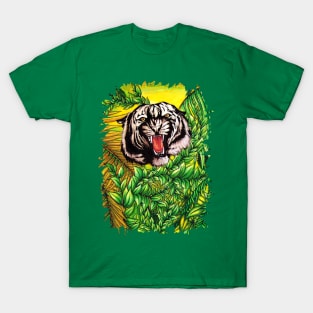 Tiger Roar on the Jungle T-Shirt